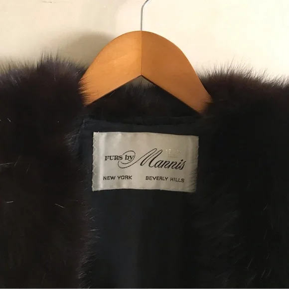 Vintage Genuine Mink Fur Coat - Picture 10 of 13